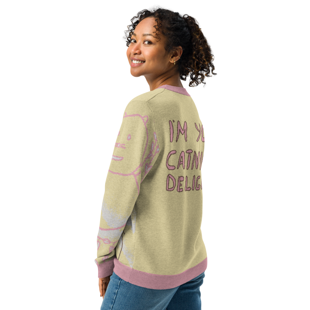 Limited Drop! 11/15/24 - 1/1/25 (10 available) - Knitted Crew Neck Sweater | Designed by Dorothy Harris Moy